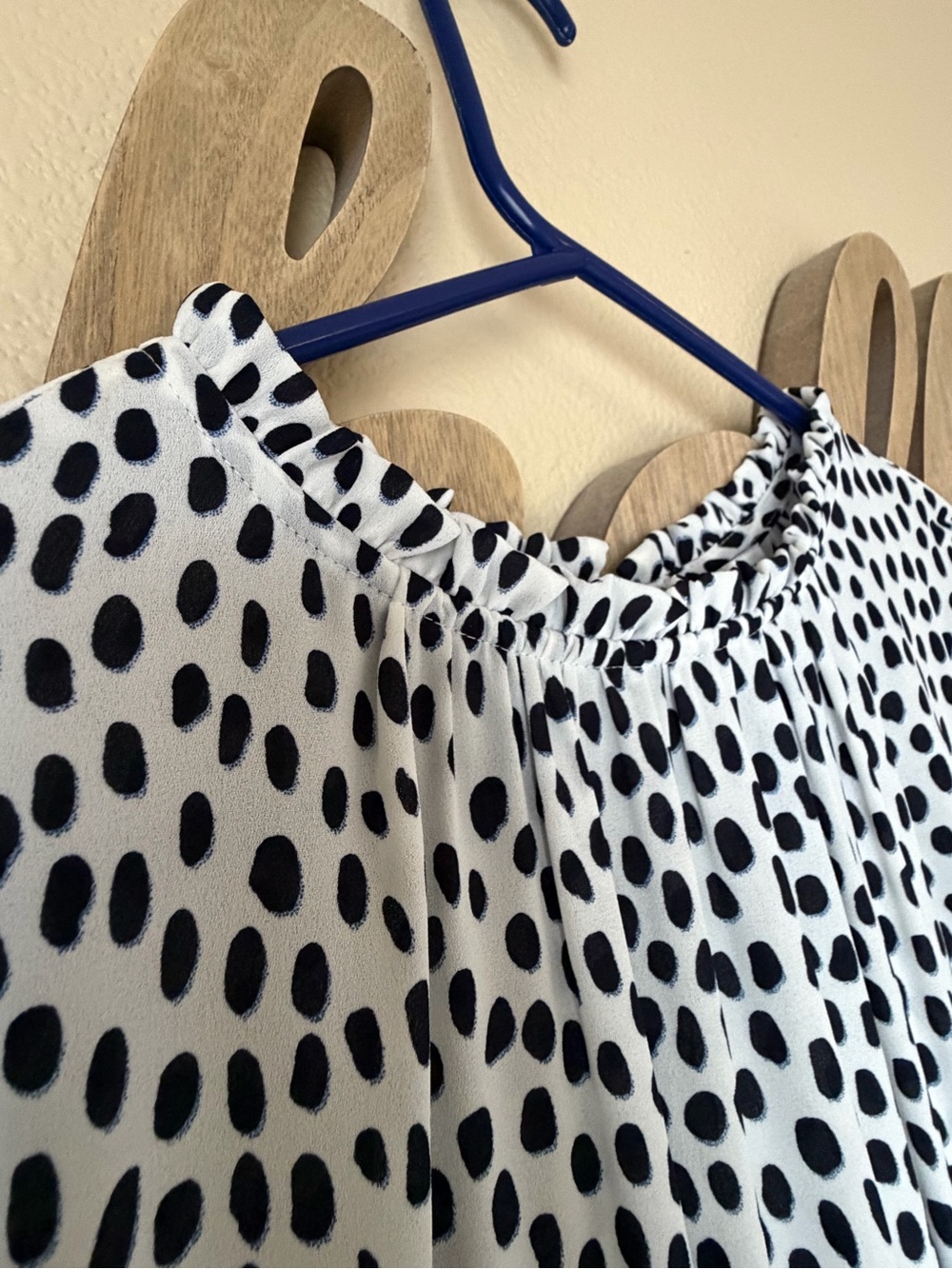 J. Crew White Dress with Black Dot Print - Picture 4 of 6